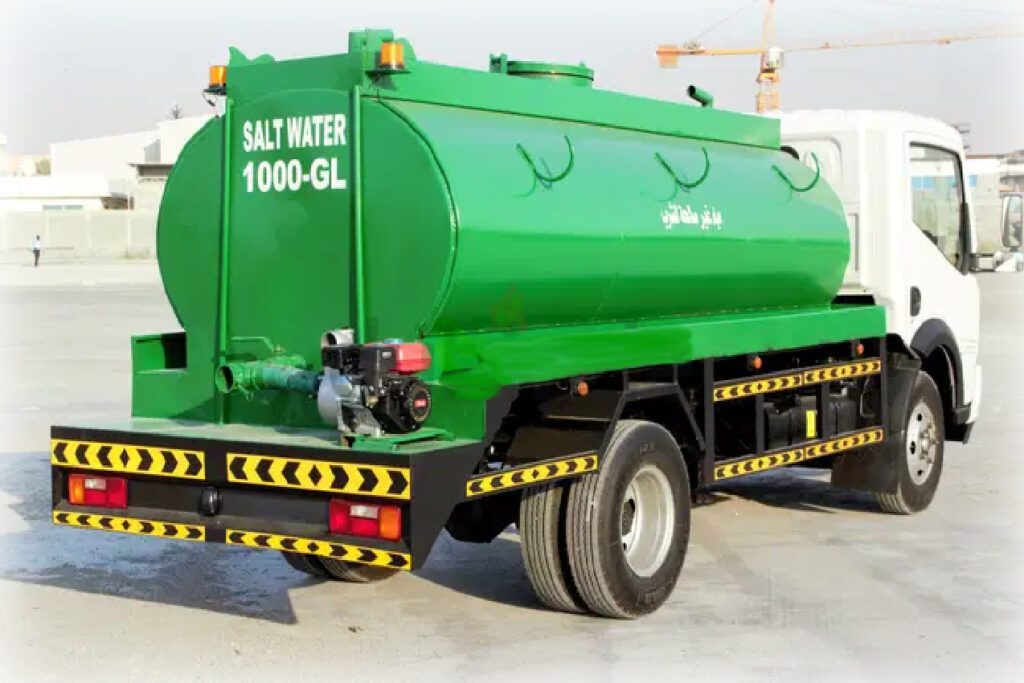 salt water tanker supplier in dubai